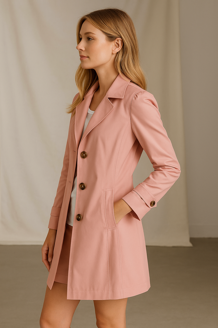 Dames Trenchcoat Zomer | Licht & Klassiek