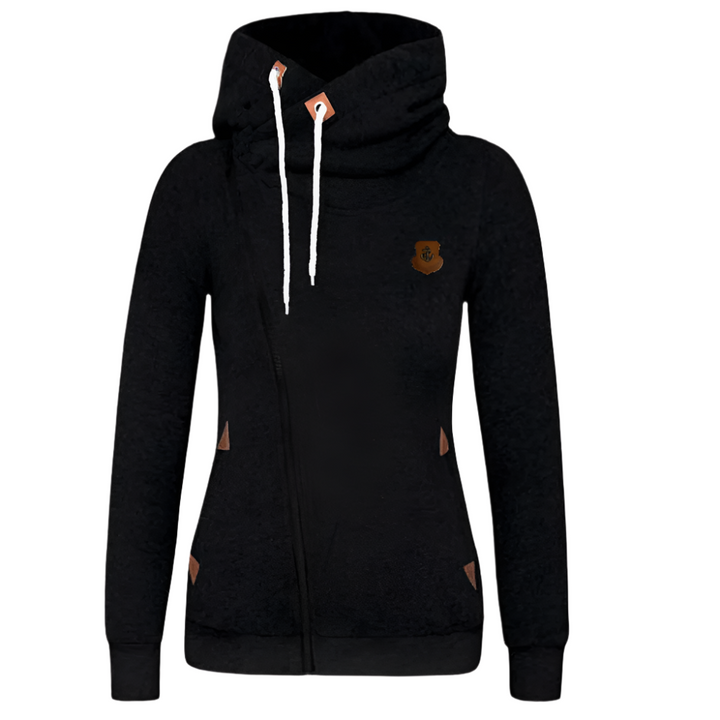 Dames Vest met Capuchon en Rits | Warm en Comfortabel
