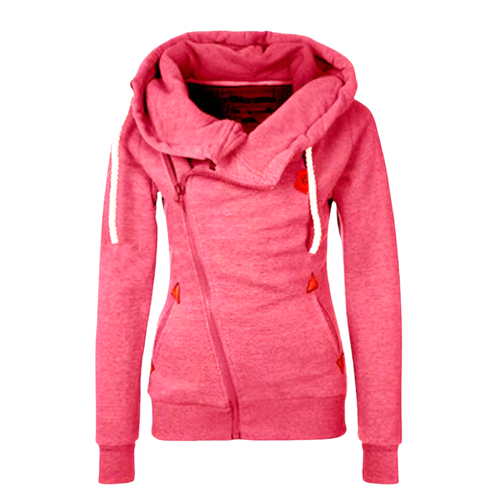 Dames Vest met Capuchon en Rits | Warm en Comfortabel