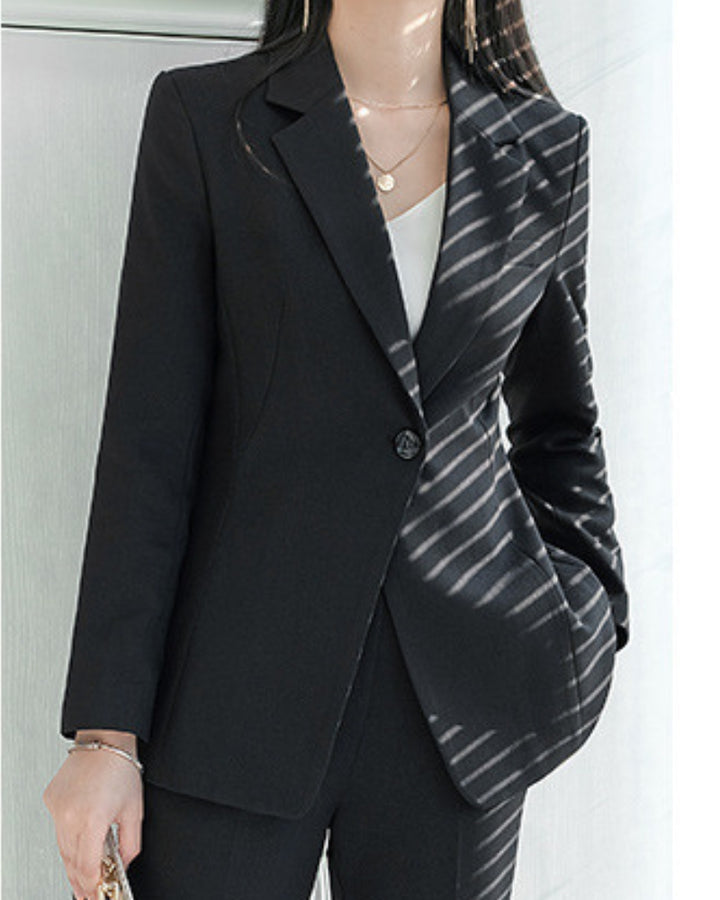Dames Chic Blazer Pantalon Set | Zakelijk