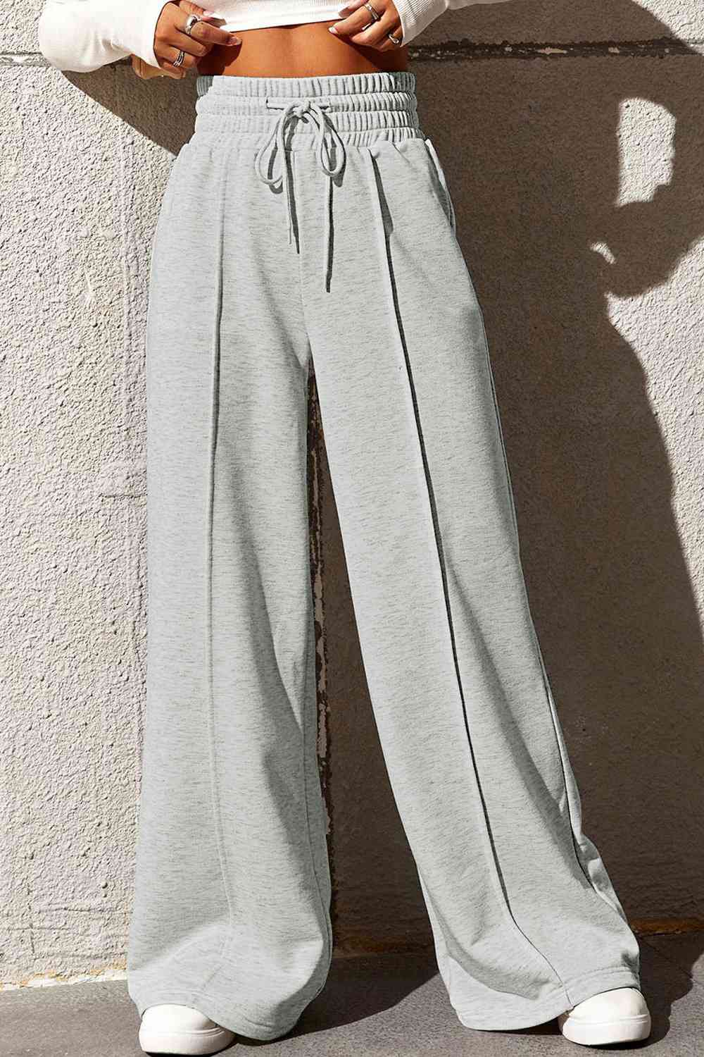 Dames Joggingbroek Met Wijde Pijpen