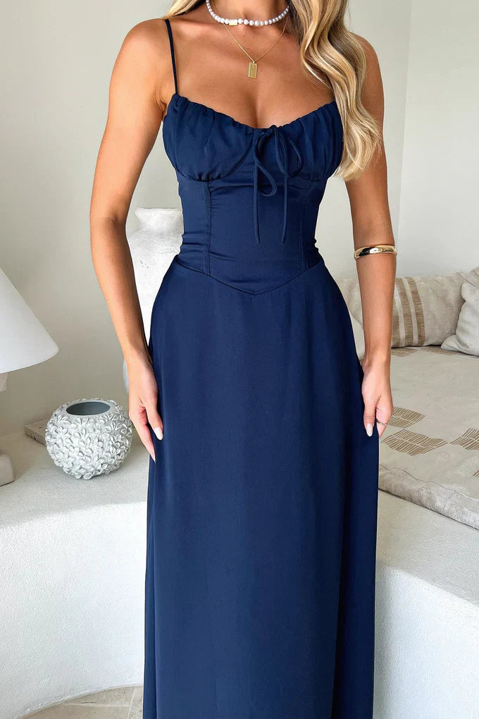 Romantische Dames Maxi Zomerjurk | Terras & Vakantie
