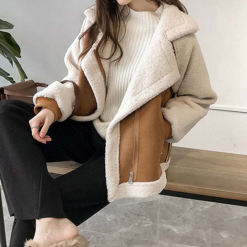 Teddyjas Met Suède Look