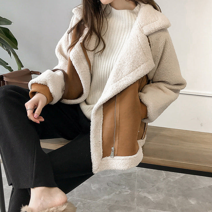 Teddyjas Met Suède Look